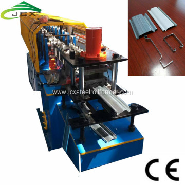 Rolling shutter doors forming machine